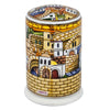 Image of Toothpicks Holder With Traditional views of Jerusalem Gift from the Holy Land