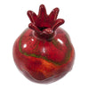 Image of Small Ceramic Vase Pomegranate Handmade Israel Deepest symbolism Judaism 4"