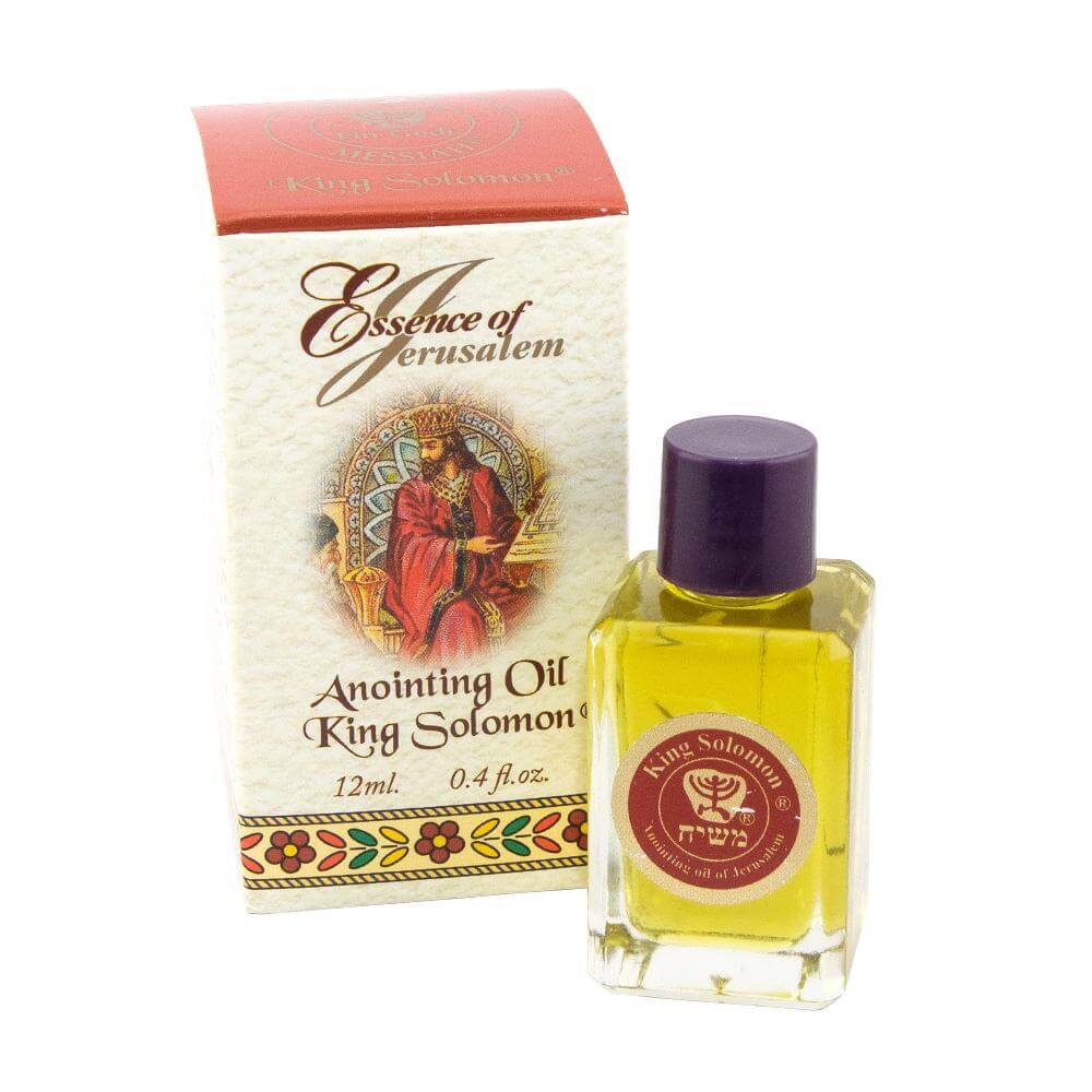 Ein Gedi Anointing Oil Biblical Spices King Solomon Blessed in Jerusalem 0,4 fl.oz/12ml