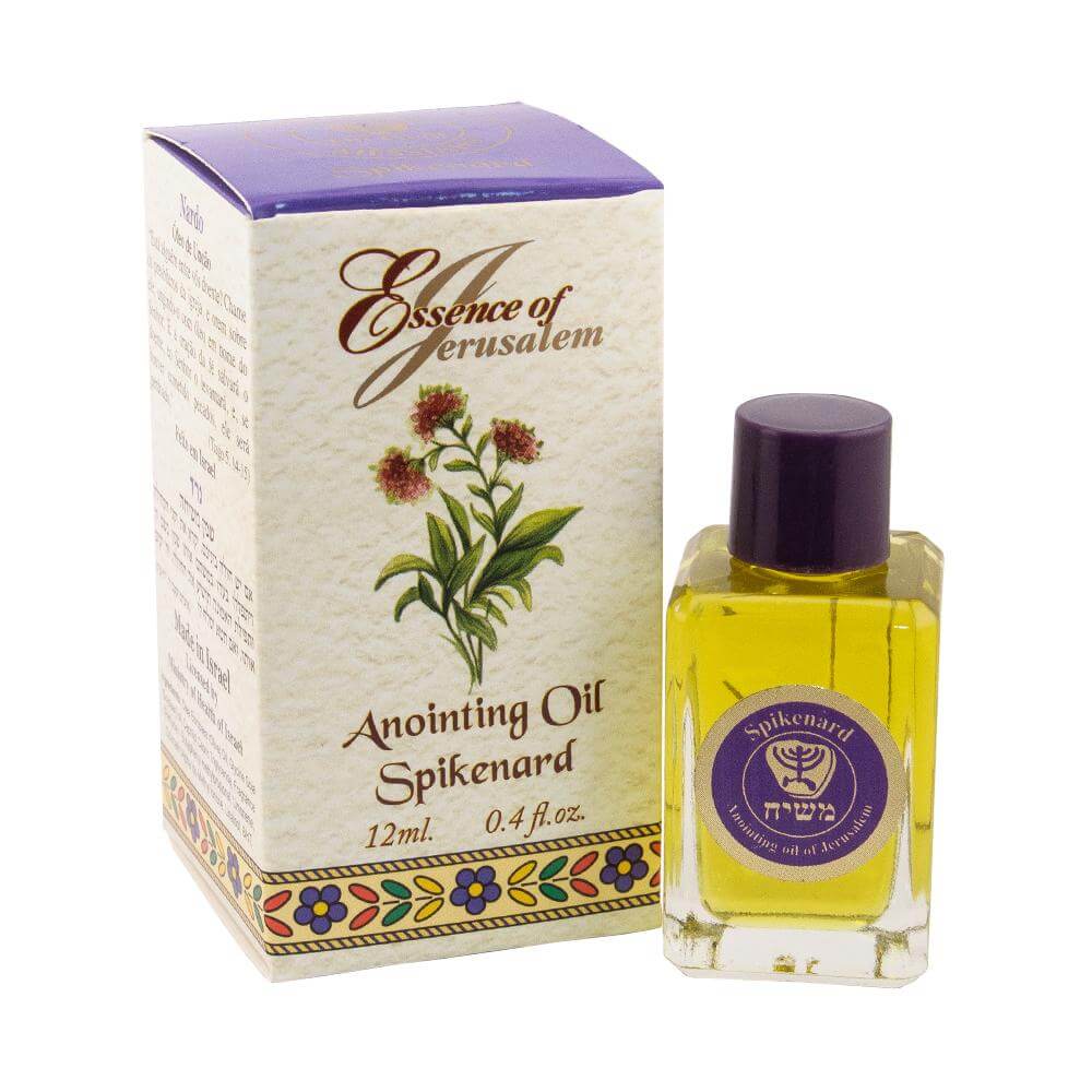 Biblical Spices Anointing Oil Spikenard by Ein Gedi from Holy Land 0,4 fl.oz/12ml