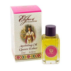 Anointing Oil Queen Esther Blessed in Jerusalem Biblical Spices Holy Land 0,4 fl.oz/12ml