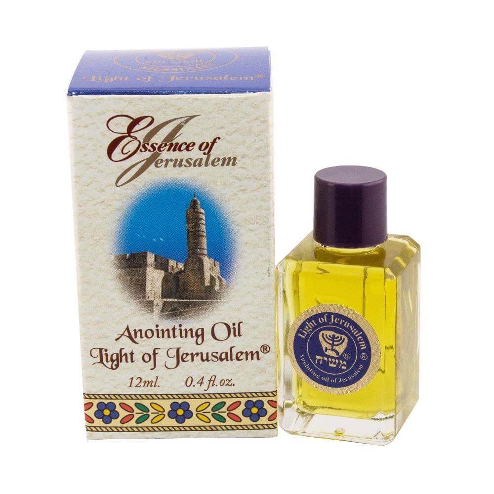 Ein Gedi Light of Jerusalem Anointing Oil Biblical Spices from Holy Land 0,4 fl.oz/12ml