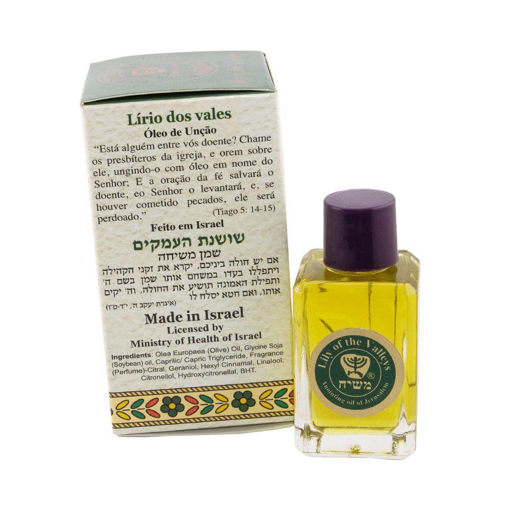 Biblical Spices by Ein Gedi Anointing Oil Lily of the Valley from Holy Land 0,4 fl.oz/12ml