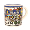 Image of Handmade decorative mug "Jerusalem" Armenian Ceramics, Jerusalem