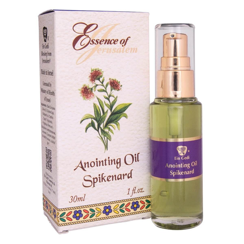 Aromatic Perfume Anointing Oil Spikenard Spray Essense of Jerusalem Ein Gedi (30 ml)