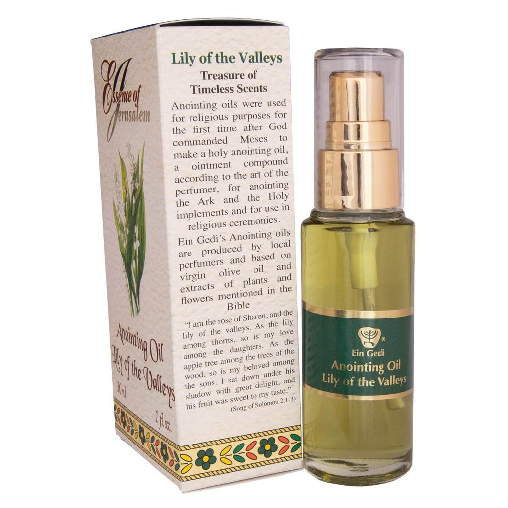 Aromatic Perfume Anointing Oil Lily Of The Valley Spray by Ein Gedi 1 fl.oz (30 ml)