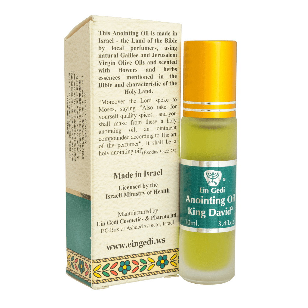 Blessed Anointing Oil King David Biblical Spices Natural Olive Oil. Roll-on 10ml