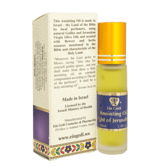 Blessed Anointing Oil Light of Jerusalem by Ein Gedi in Jerusalem Holy Land Roll-on 10ml