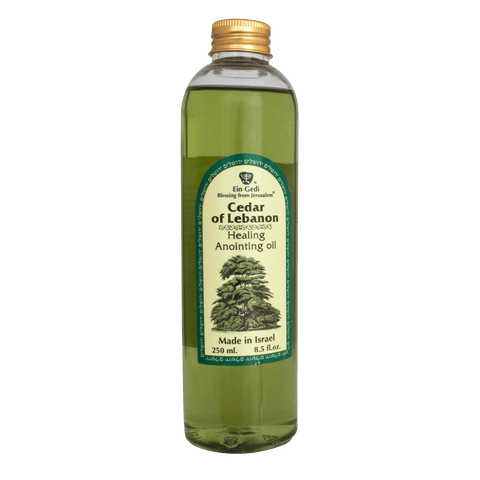 Aromatic Anointing Oil Cedar of Lebanon by Ein Gedi Certified Holy Land 8.5 fl.oz/250ml