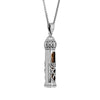 Image of Pendant Mezuzah Yeshua Messianic Seal w/ Peace of the Jesus Boat Legacy Connective Element