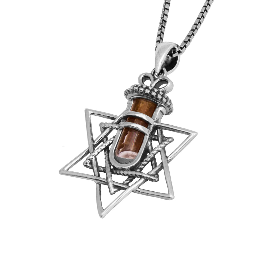 Pendant Star of David w/ Peace of the Jesus Boat Legacy Connective Element