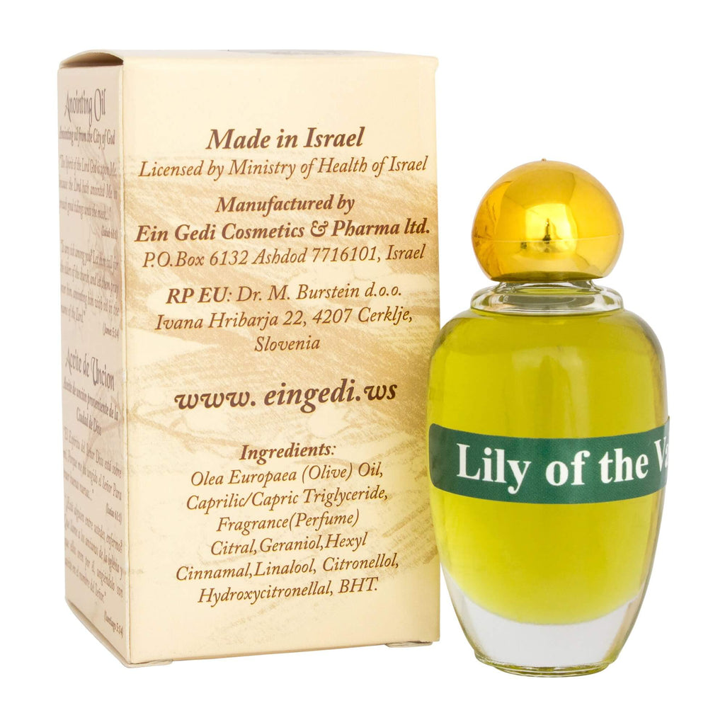 Blessing Perfume Essence Lily of the Valley by Jerusalem High Quality Anointing Oil by Ein Gedi 0,34 fl. oz