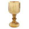 Image of Olive Wood Communion Wine Stemmed Cup made from Bethlehem - Holy Land Store