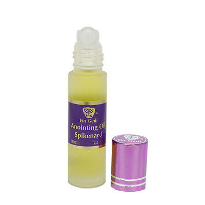 Spikenard Blessed Anointing Oil Roll-on Bottle by Ein Gedi from Jerusalem the Holy Land - Holy Land Store