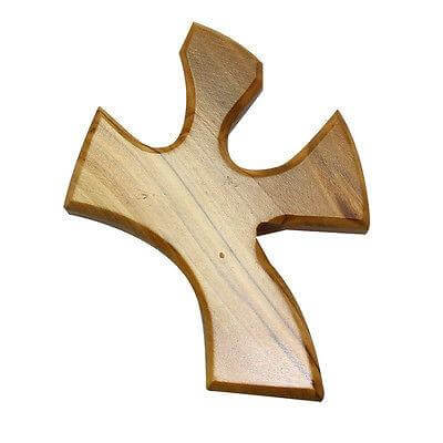 Handmade Christian Cross of Olive Wood from Bethlehem Holy Land - Holy Land Store