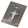 Image of Body Cross Silver 925 Pendant Necklace from Jerusalem 3 cm(1.25") - Holy Land Store