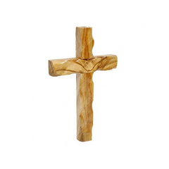 Hand Made Olive Wood Cross from Jerusalem the Holy Land 4.8