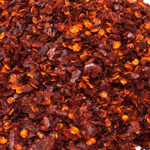 100% Organic Spice Red Chili Pepper Flakes Kosher Israel Seasoning 100-1900 gr