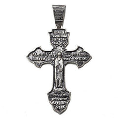 Body Cross Silver 925 Pendant Necklace Consecrated in HolySepulchre 3