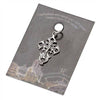 Image of Body Cross Silver 925 Pendant Necklace Consecrated in HolySepulchre 0.8"/ 2.2 cm