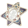Image of Home Blessing Star of David Hand made with Semi-Precious Stones Jerusalem 5.3``