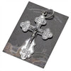 Image of Body Cross Silver 925 Pendant Necklace Consecrated in HolySepulchre 1.6"/ 4.2 cm