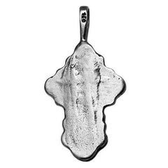 Body Cross Silver 925 Pendant Necklace Consecrated in HolySepulchre 0.8