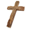 Image of Olive Wood Wall Handmade Cross Christian from Holyland Bethlehem 7.7"/19.8 cm