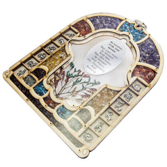 Home Blessing Zodiac signs Hand made with Semi-Precious Stones 9