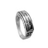 Image of Ring Kabbalah Prayer for Protection of the Lord & Names of God Sterling Silver