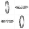 Image of Ring w/ Prayer SHEMA YISRAEL Kabbalah Blessing Sterling Silver Shma All sizes