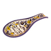 Image of Spoon Shaped Bowl Pottery Yellow Shalom Décor Armenian Ceramic Hand made 10"/25cm-2