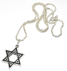 Image of Handmade Double Sided 925 Sterling Silver Star of David Pendant Polish-2