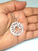 Image of Handmade Ani Ledodi L'Dodi 925 Sterling Silver Pendant Necklace Israel w/Chain-1