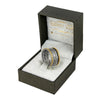 Image of Rotating Ring Prayers Ben Porat Ana Be-Koach Shema Israel Sterling Silver Gold9k