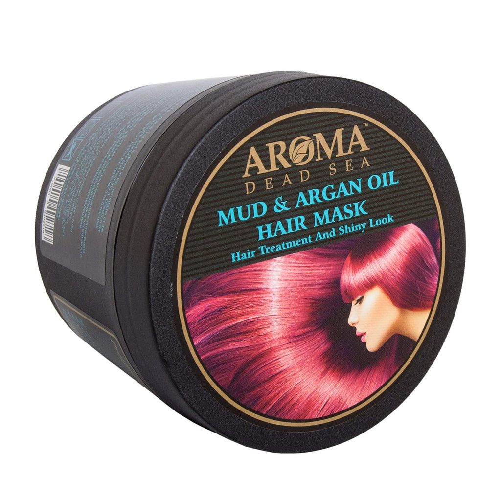 Hair Care Mask with Natural Black Mud & Argan Oil from Aroma Dead Sea 17 fl.oz