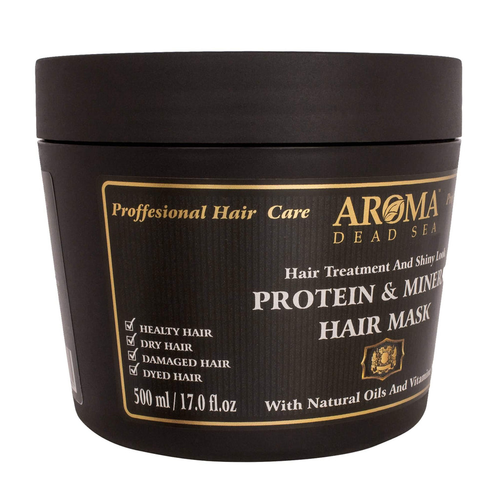 Hair Care Mask with Protein & Natural Dead Sea Minerals Aroma Dead Sea 17 fl.oz
