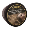 Image of Hair Care Mask with Black Mud & Olive Oil from Aroma Dead Sea 17 fl.oz