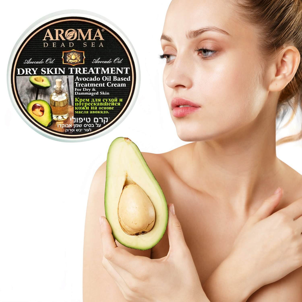 Intensive Moisturizing Cream Dry Skin Avocado Oil Aroma Dead Sea 5,41 fl.oz (160 ml)