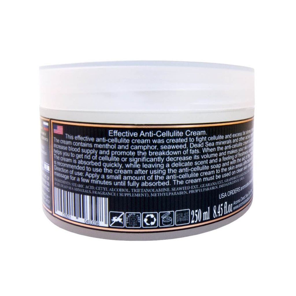 Anti Cellulite Cream Aroma Dead Sea Minerals Cosmetics 8,45 fl.oz (250 ml)