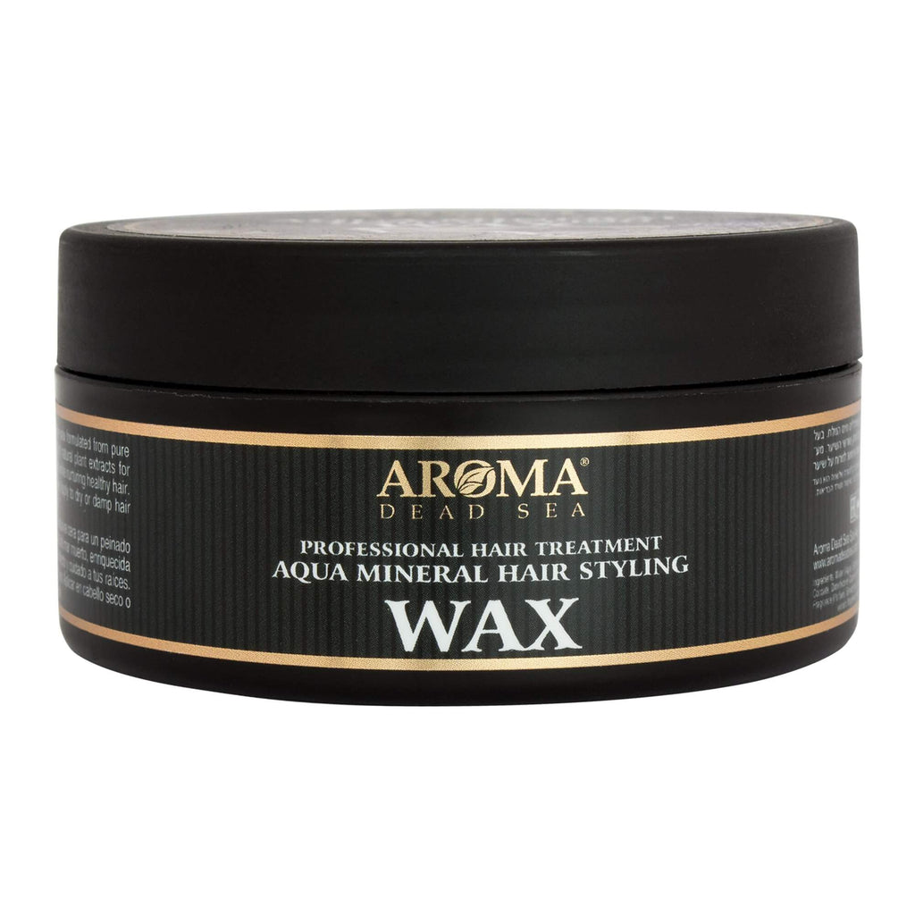 Extra Strong Aqua Mineral Hair Styling Jojoba Hair Wax Aroma Dead Sea Minerals 4 fl.oz