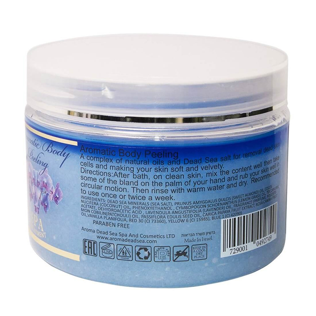 Aromatic Body Peeling w/Lavender by Beauty Life Dead Sea Minerals 8,45 fl.oz (250 ml)