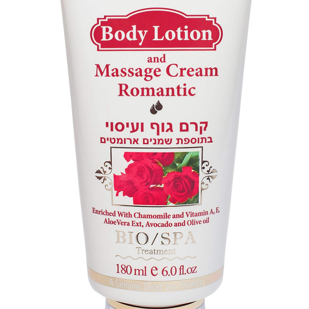 Body Lotion Massage Cream Romantic Beauty Life Dead Sea Minerals 6,0 fl.oz (180 ml)