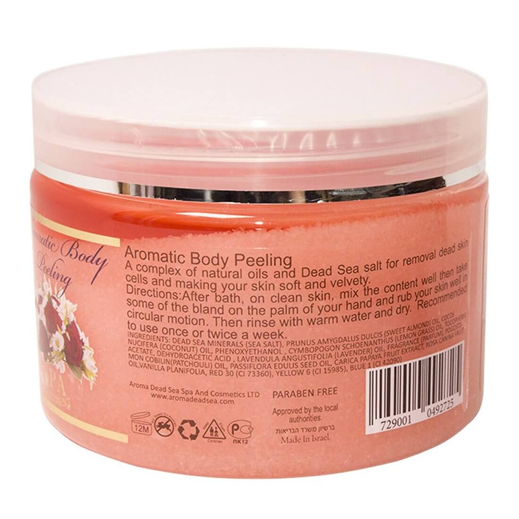 Body Peeling with Bouquet of Roses Beauty Life Dead Sea Minerals 8,45 fl.oz (250 ml)