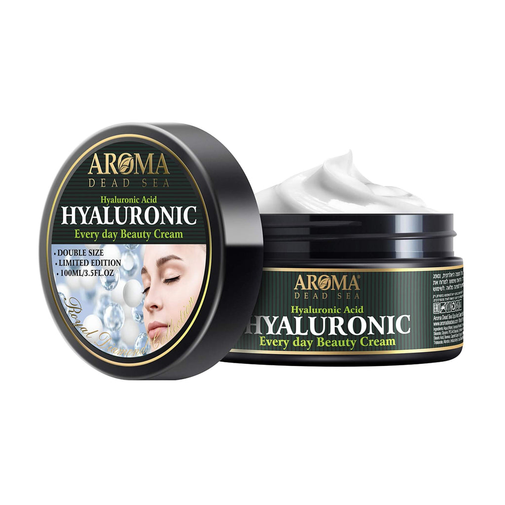 Hyaluronic Acid Beauty Cream Aroma Dead Sea Minerals Cosmetics 3,5 fl.oz (100 ml)