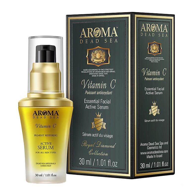 Anti-aging Anti-wrinkle Face Serum Vitamin C by Aroma Dead Sea 1,015 fl.oz (30ml)