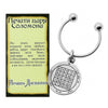 Image of Kabbalah Pentacle Keychain with Livelihood Seal King Solomon Amulet Talisman - Holy Land Store