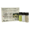 Image of 3 pcs Blessing Set Holy Elements Oil Water Holy Soil Gethshemane from Holy Land