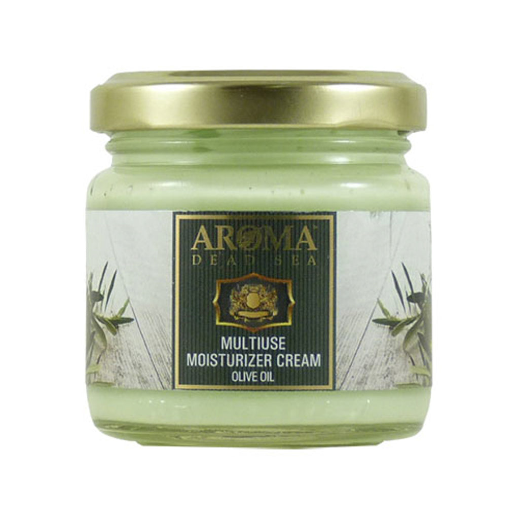Multi Use Olive Oil Moisturizer Cream Aroma Dead Sea Minerals 3,38 fl. oz (100ml)