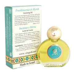 Ein Gedi Pure Authentic Anointing Oil Frankincense & Myrrh Blessed from Jerusalem 0,25fl.oz/7,5 ml